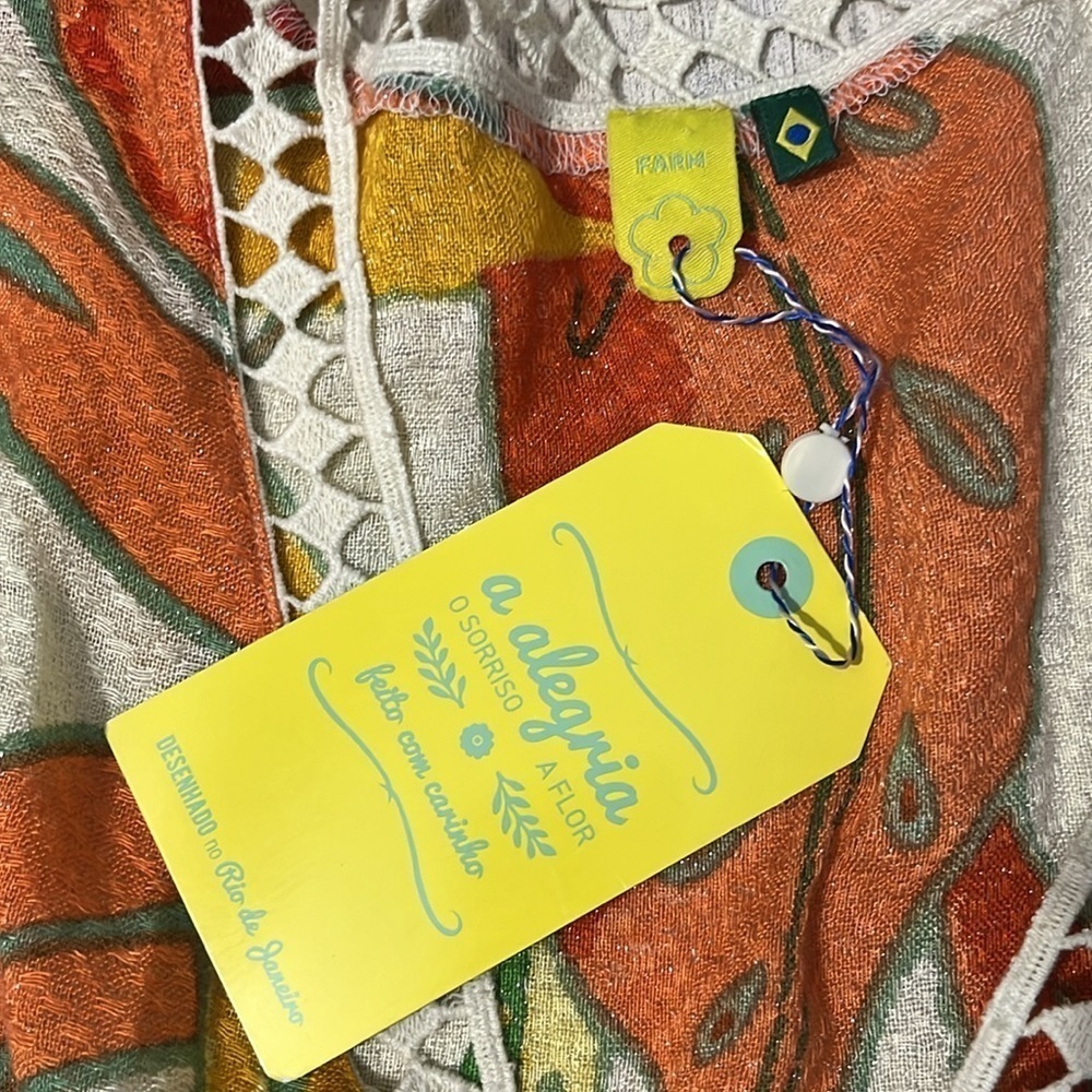 Farm Rio Brazil Toucan Dress Size P NWT - Picture 7 of 14